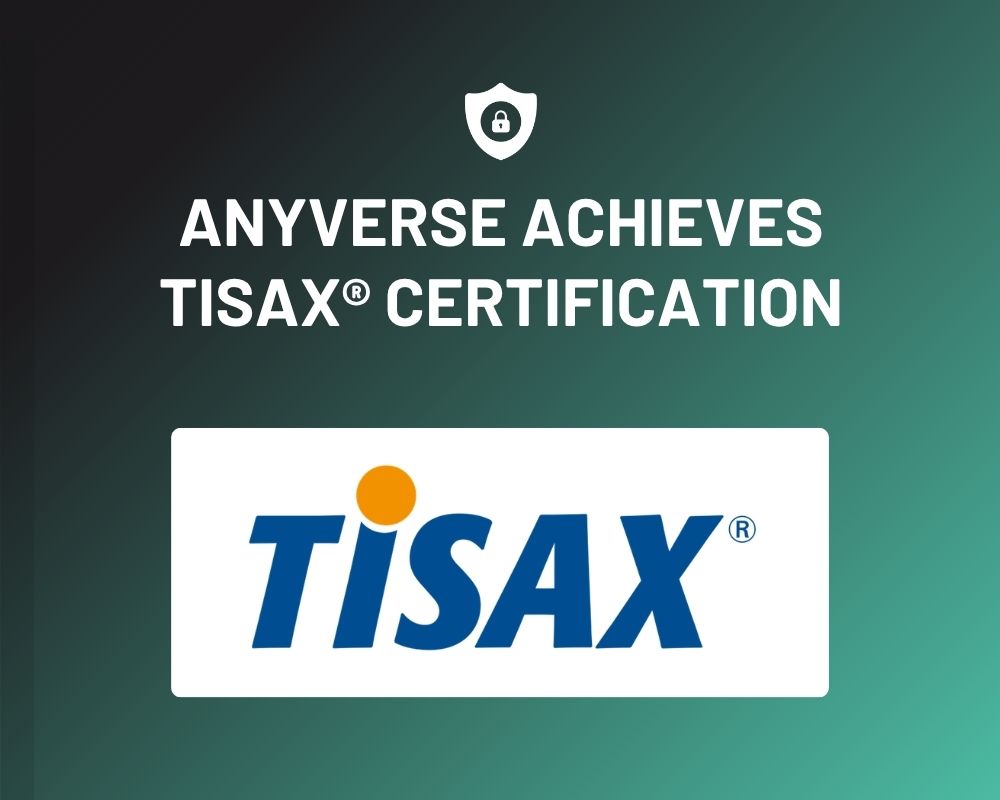 Anyverse Achieves TISAX Certification